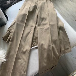 Banana Republic - tan suit pants
